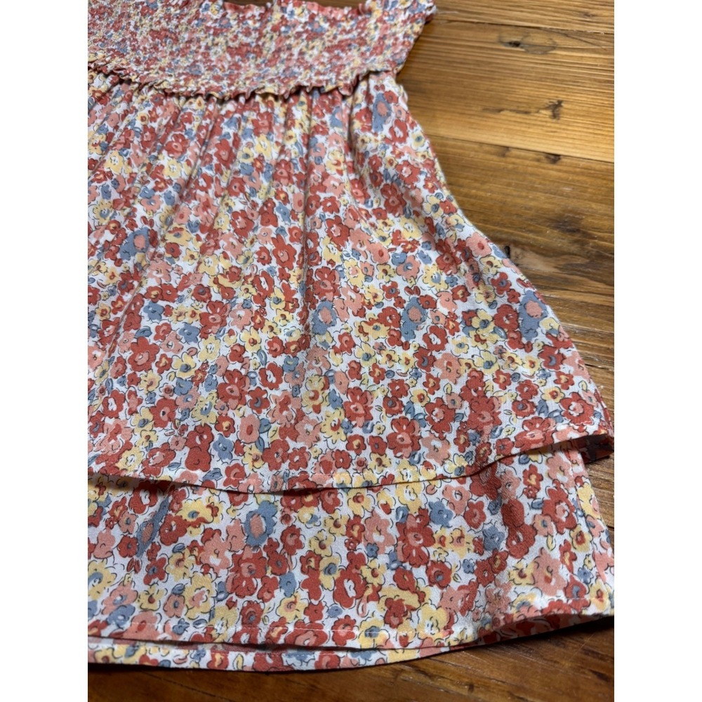 Rails Addison Skirt Womens Small Multi Wildflower Smocked Floral Tiered Mini - Picture 9 of 15